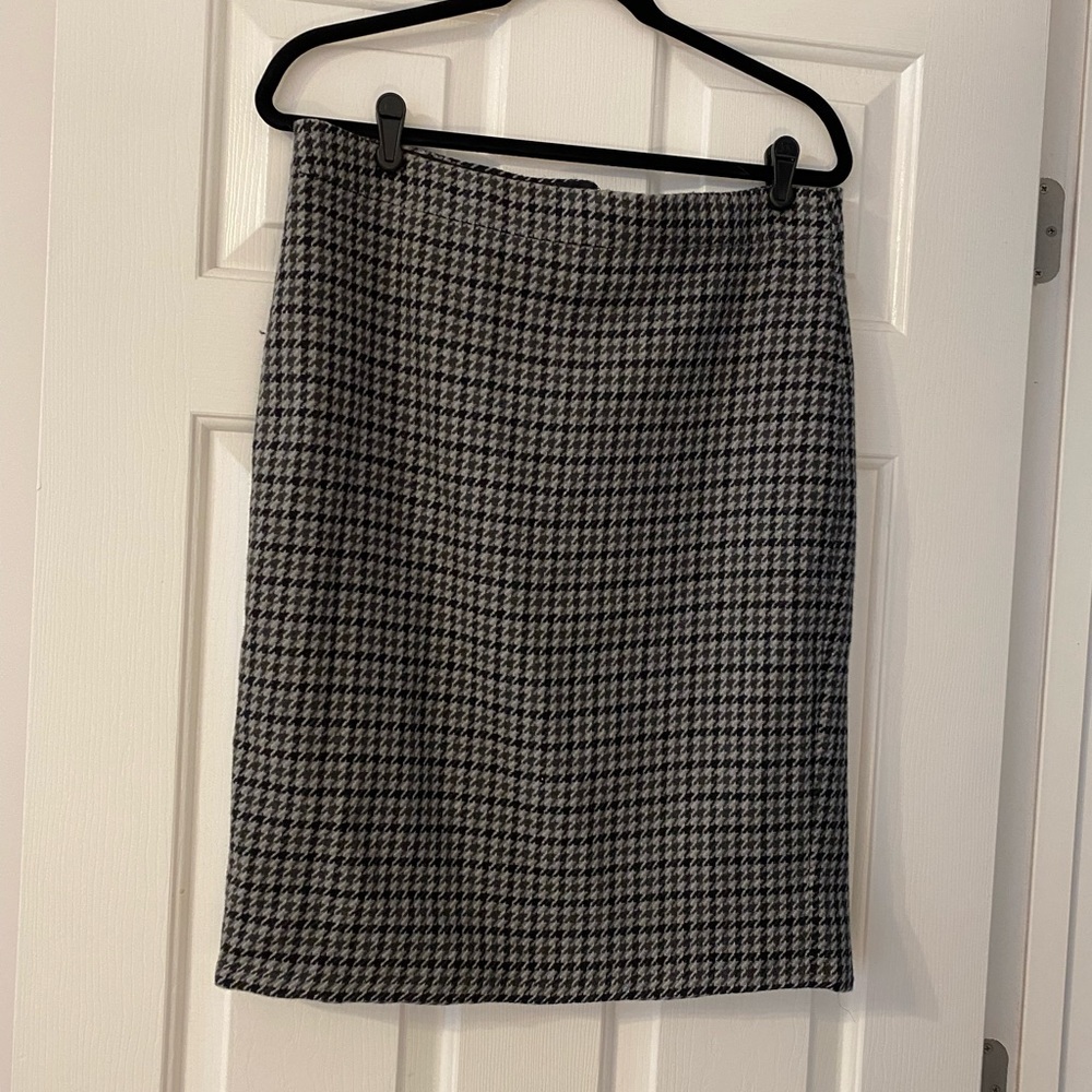 J Crew Double Serge Wool Pencil Skirt New